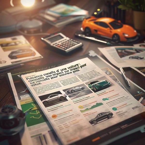 Puissance fiscale d'une voiture : conseils pour réduire son impact sur votre assurance auto